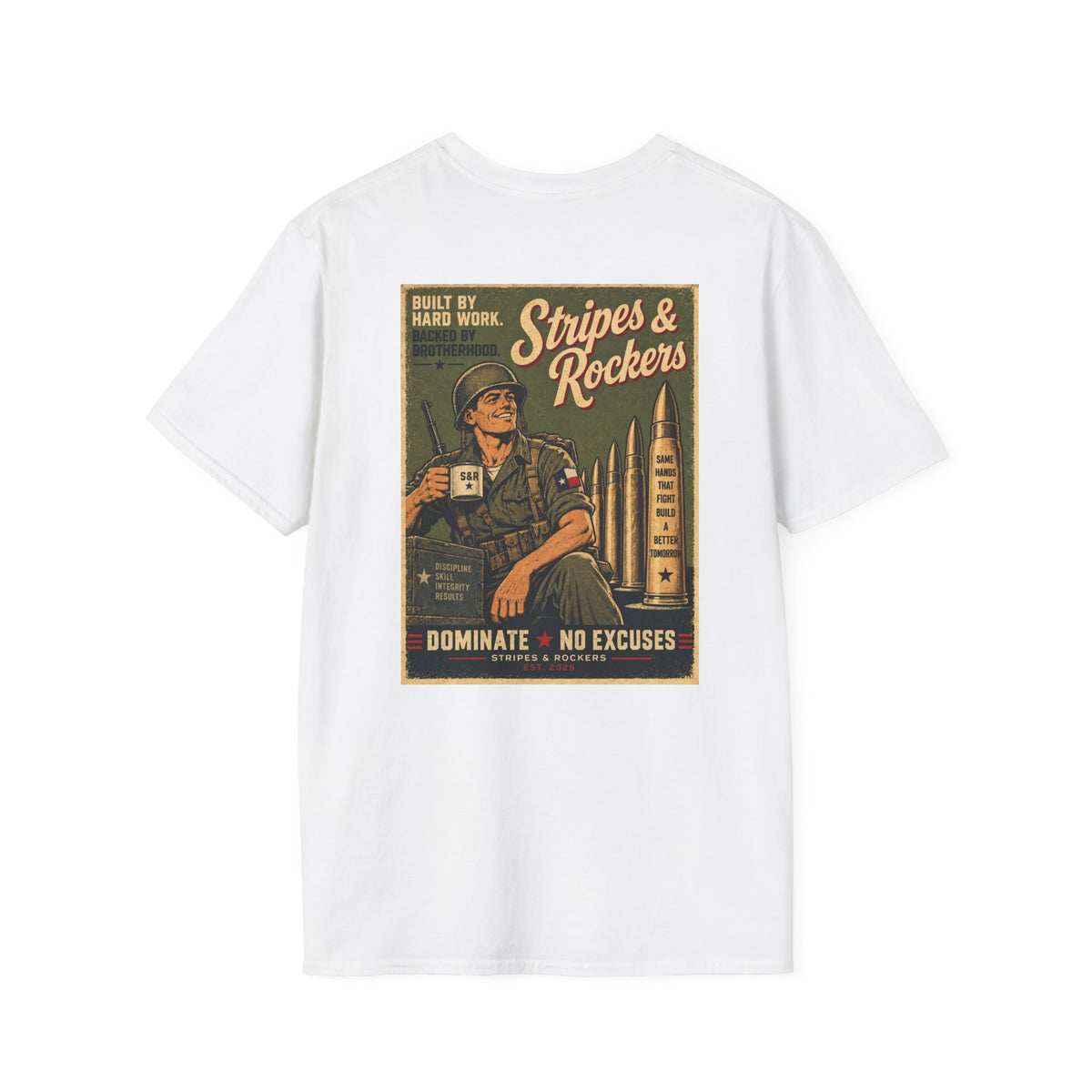Backed by Brotherhood Tee