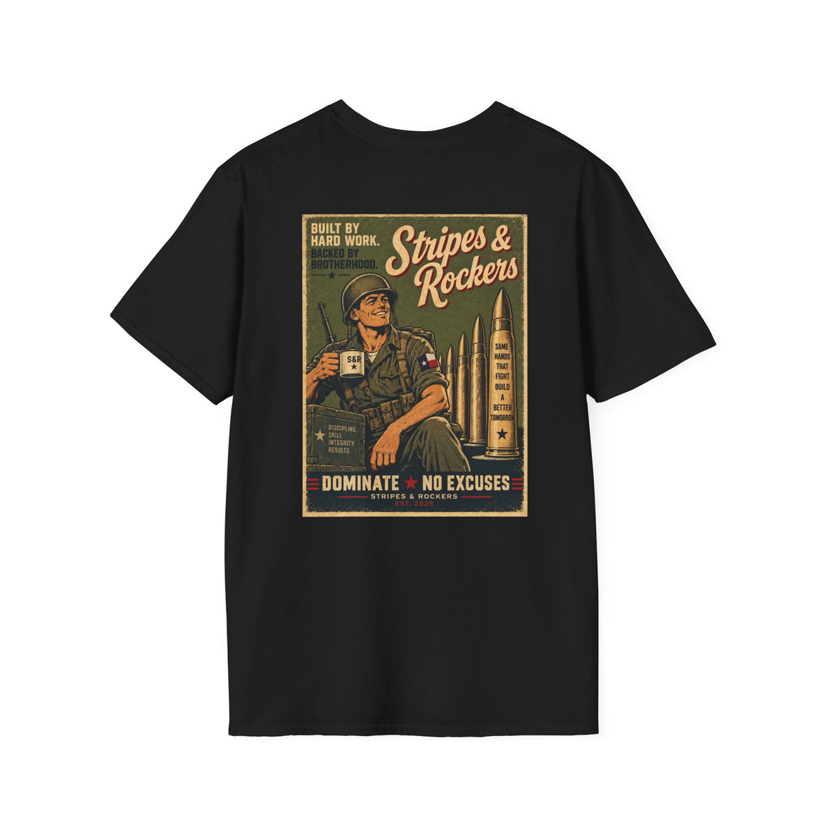 Backed by Brotherhood Tee