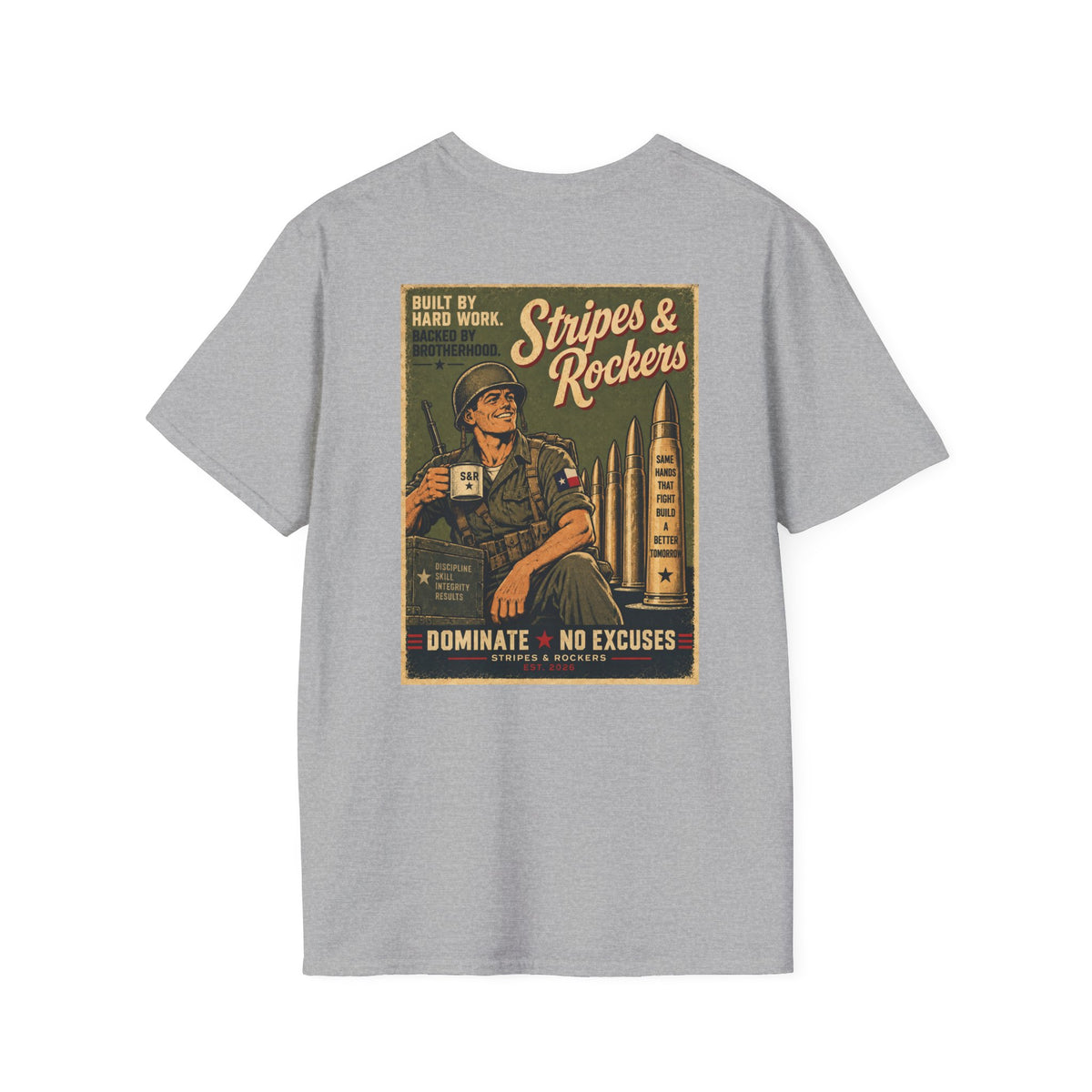 Backed by Brotherhood Tee