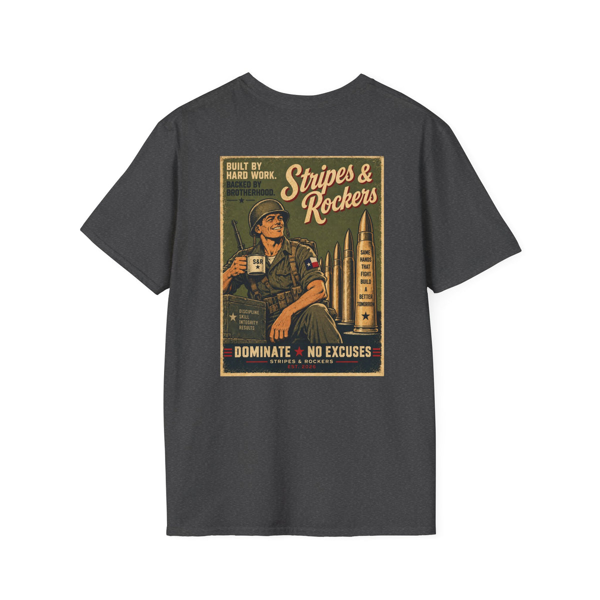 Backed by Brotherhood Tee