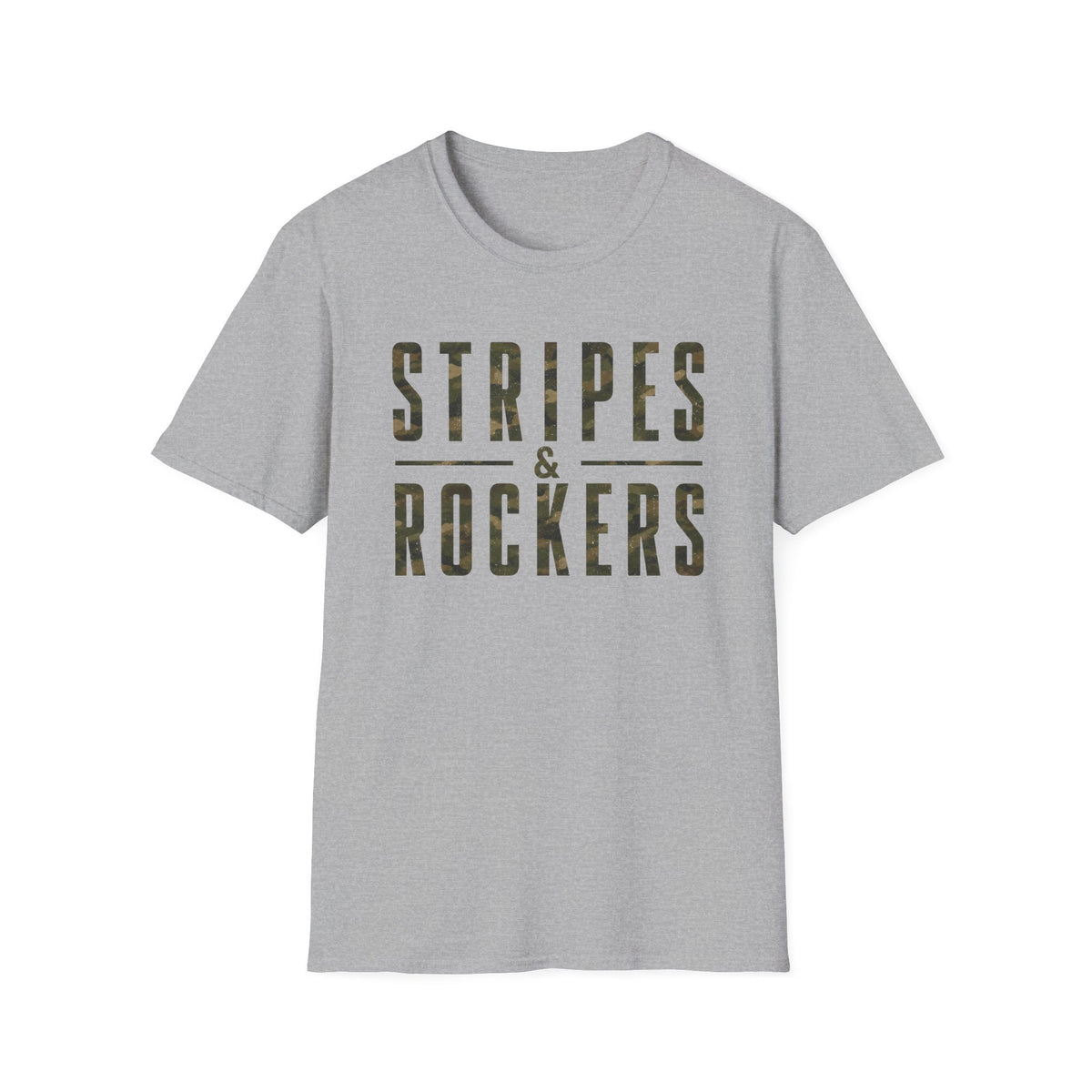 Stripes & Rockers Camo Standard Issue Tee