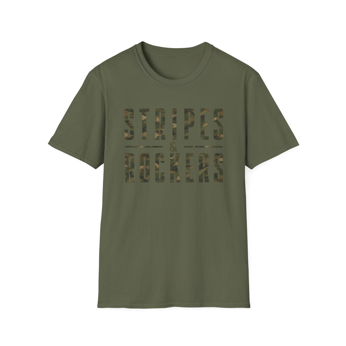 Stripes & Rockers Camo Standard Issue Tee
