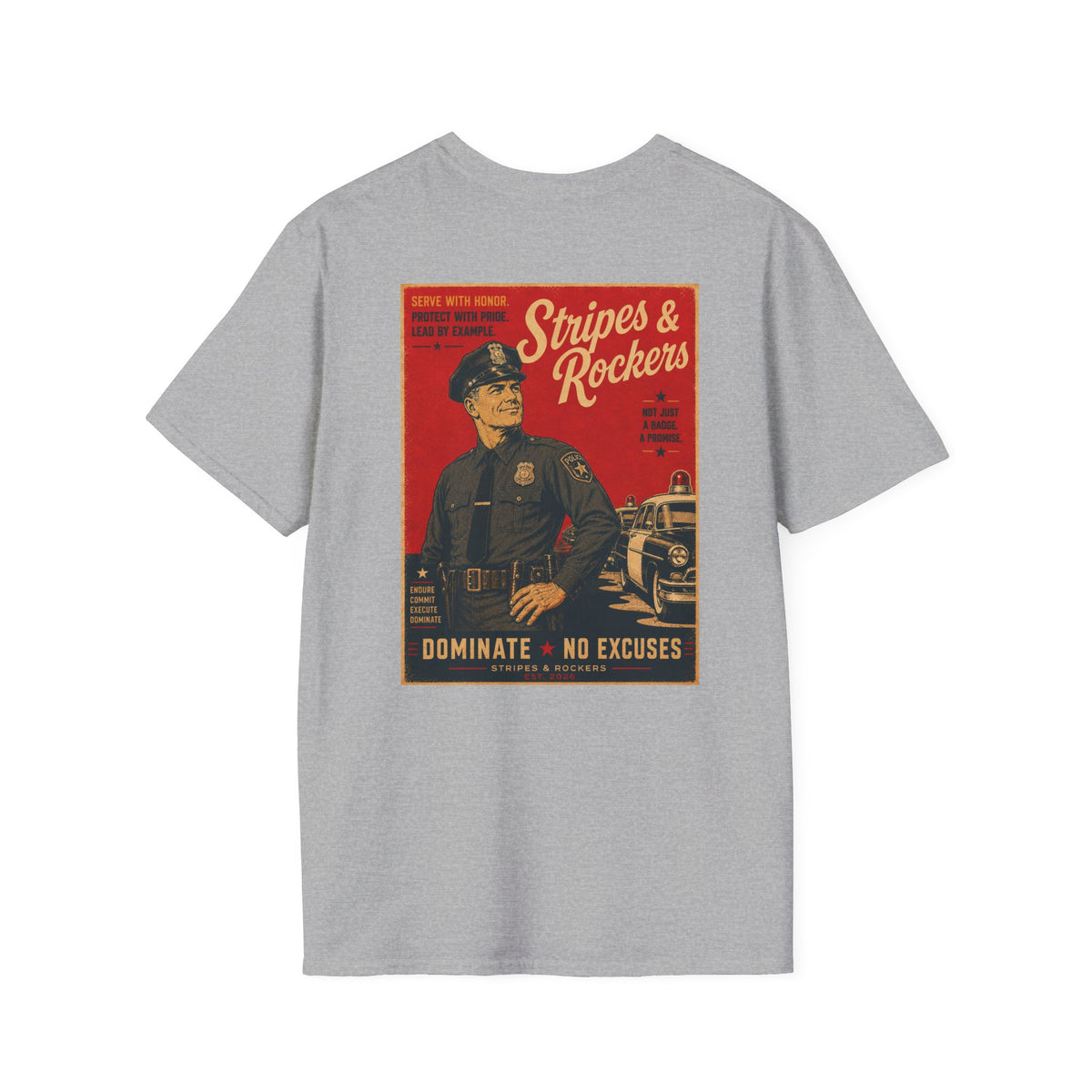 Hold the Line - Police Officer Tee